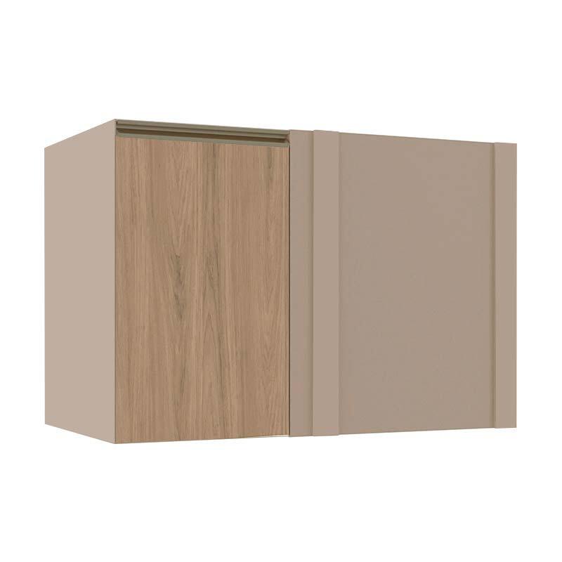 Módulo Balcão De Canto Reto 100cm 100% MDF Cozinha Modulada Gold J Robel Fendi/Hanover Módulo Balcão De Canto Reto 100cm 100% MDF Cozinha Modulada Gold J Robel Fendi/Hanover