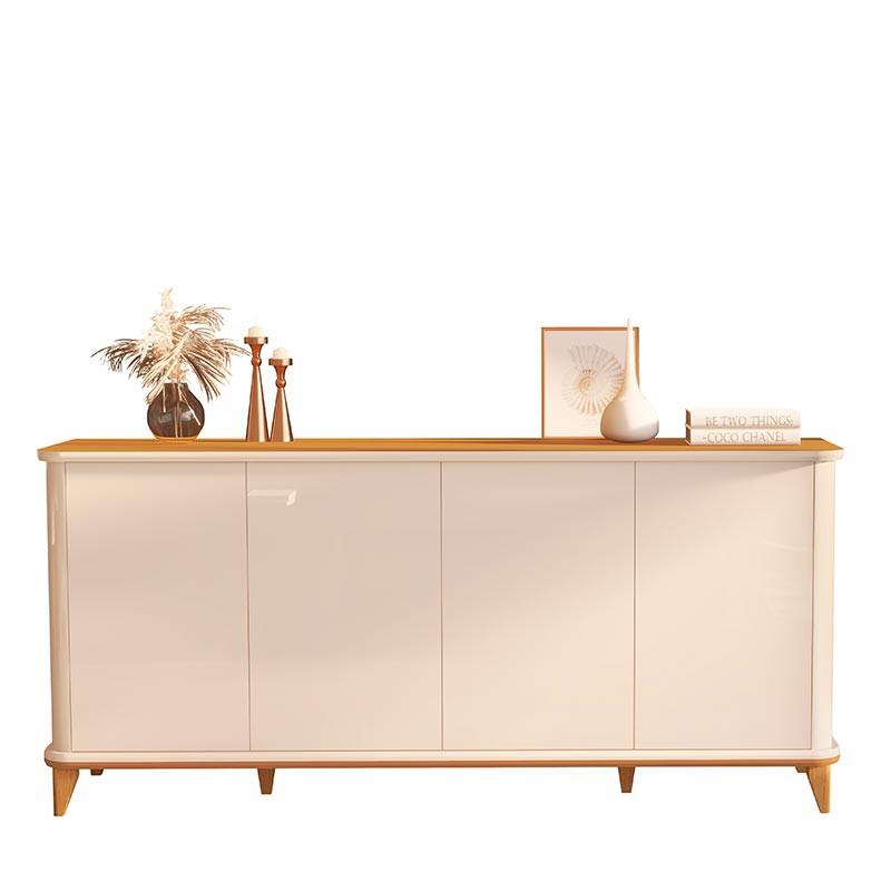 Buffet Sala Jantar 160cm Design Exclusivo Aron 1.6 EDN Off White/Cedro