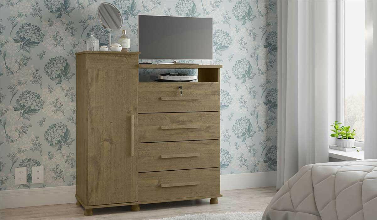 Cômoda Sapateira e Espelho Juma Patrimar Demolição