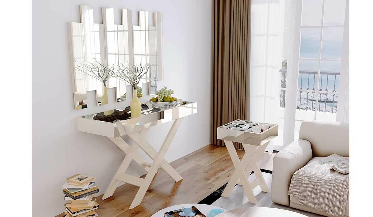 Espelho Decorativo 4055 JB Bechara Pérola