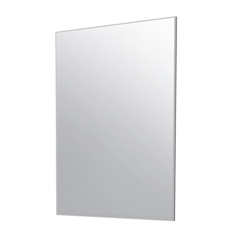 Espelho Para Banheiro Madeira 60x85x2cm Bisotê Cozimax Nude