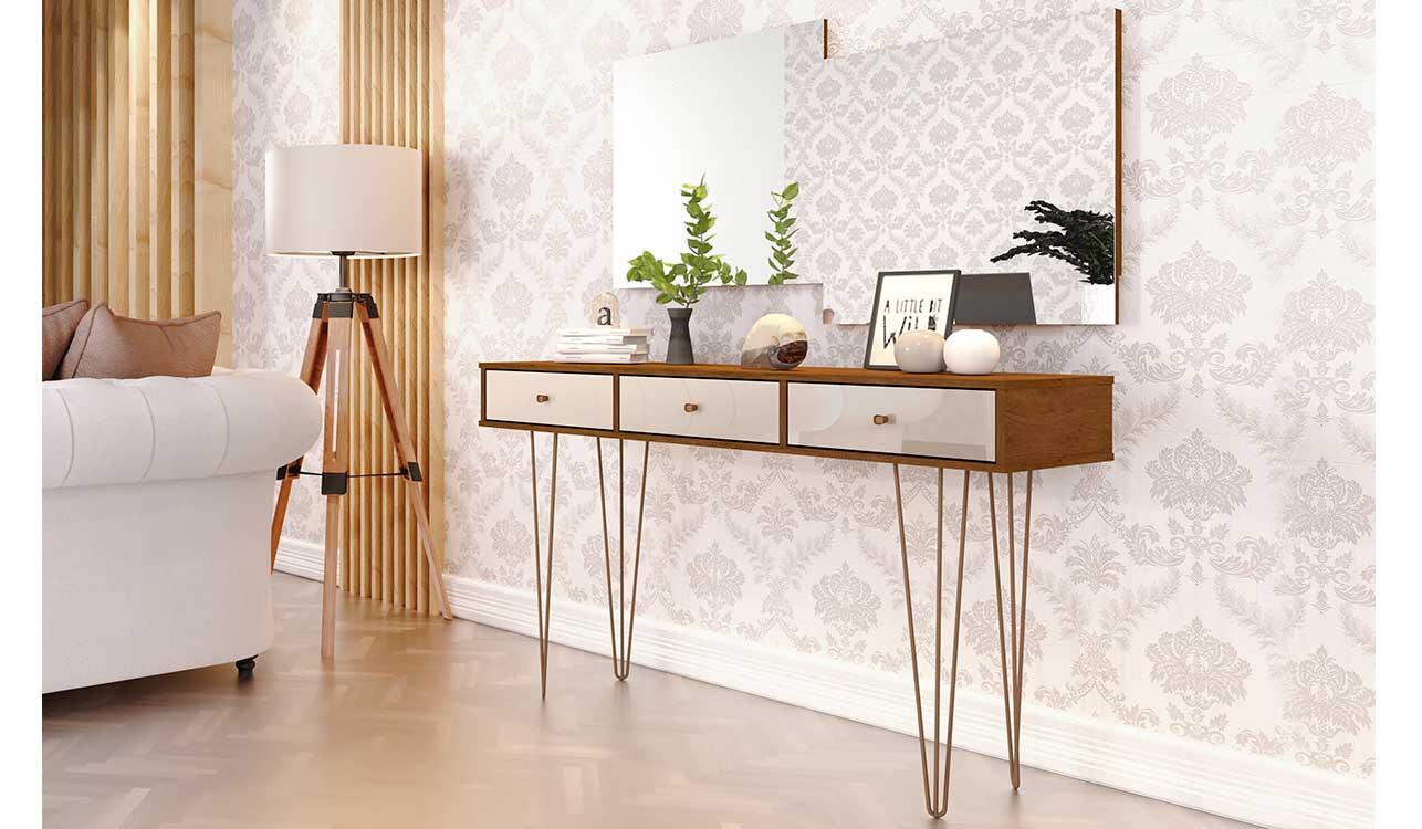 Espelho Decorativo 4066 JB Bechara Pérola