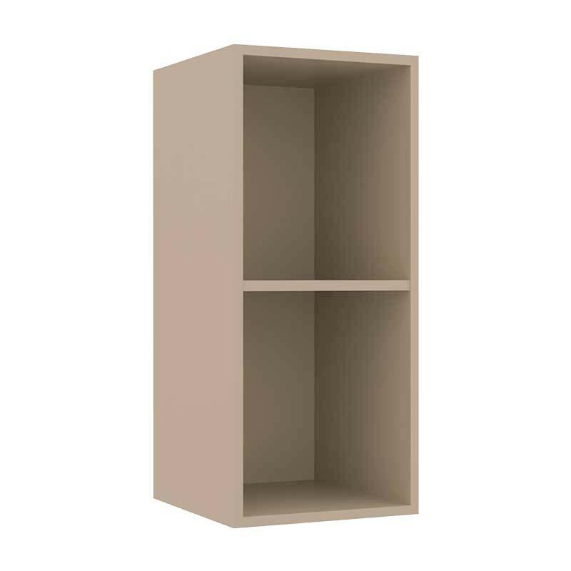 Módulo Aéreo Nicho 68x30x34cm Sem Porta 100% MDF Cozinha Modulada Robel Fendi