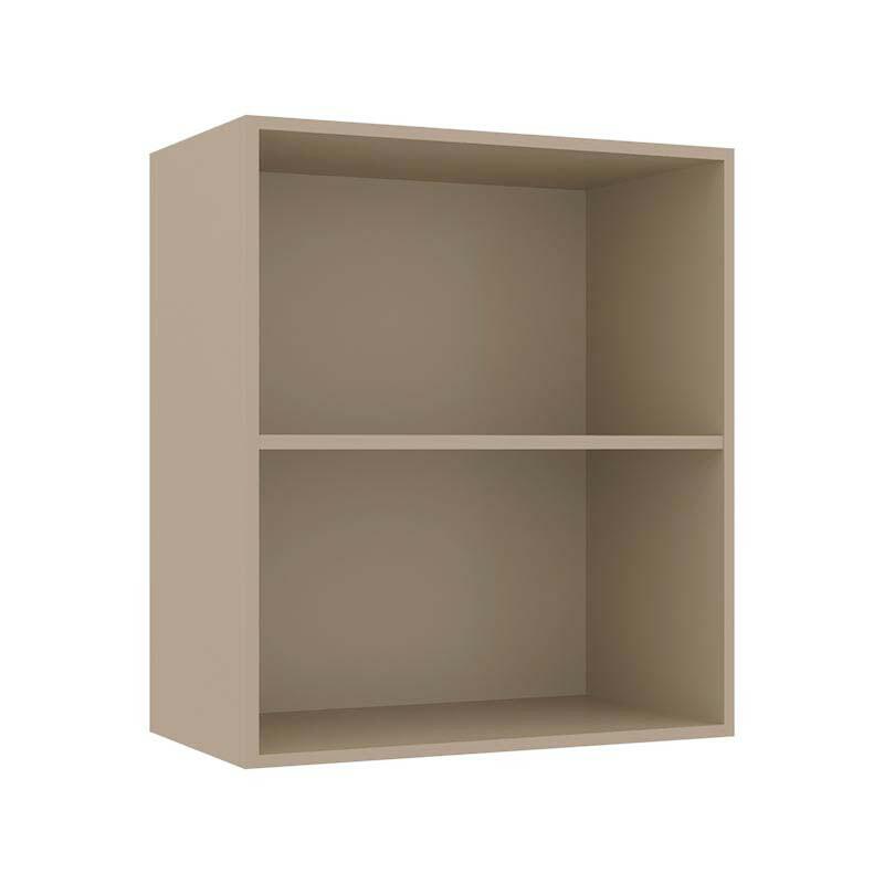 Módulo Aéreo Nicho 68x60x34cm Sem Porta 100% MDF Cozinha Modulada Robel Fendi