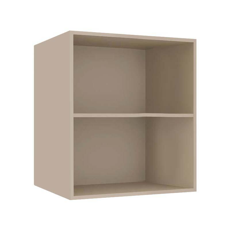 Módulo Aéreo Nicho 68x60x56cm Sem Porta 100% MDF Cozinha Modulada Robel Fendi