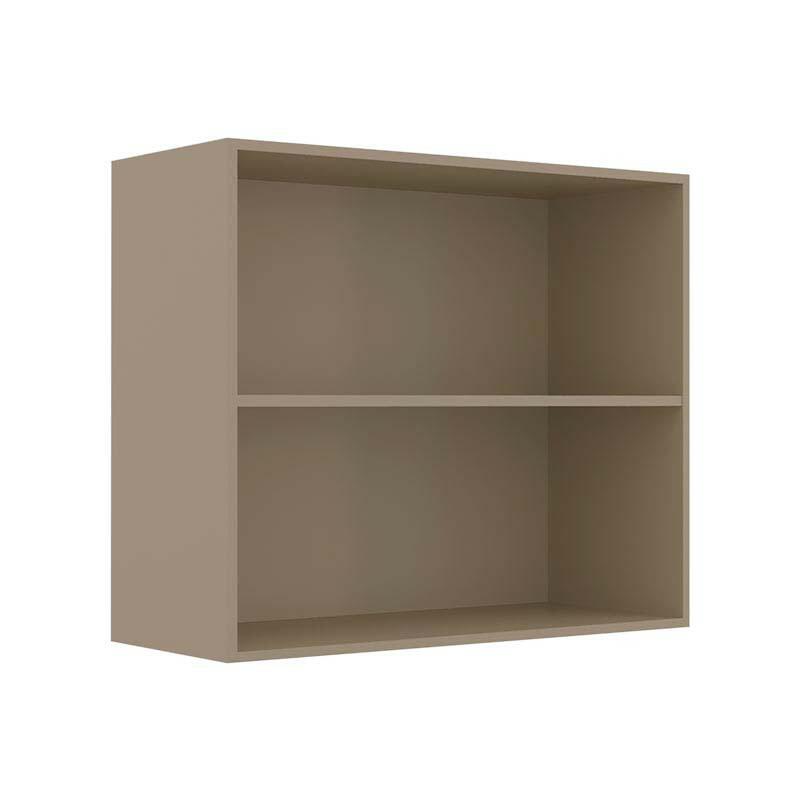 Módulo Aéreo Nicho 68x80x34cm Sem Porta 100% MDF Cozinha Modulada Robel Fendi