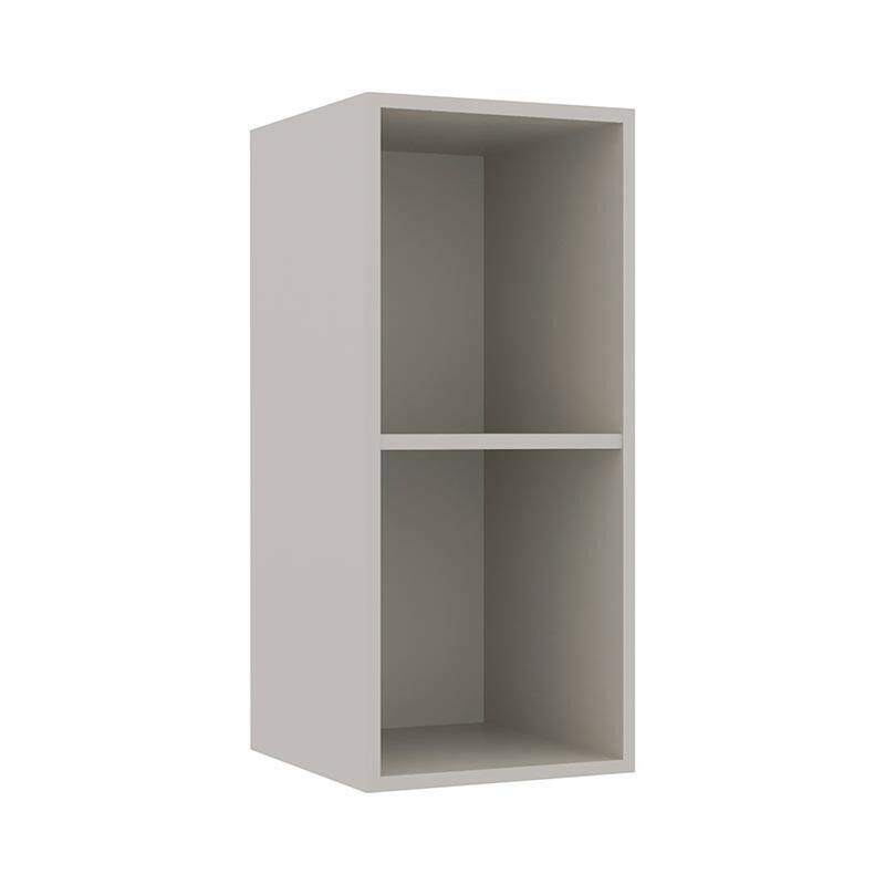 Módulo Aéreo Nicho 68x30x34cm Sem Porta 100% MDF Cozinha Modulada Robel Branco