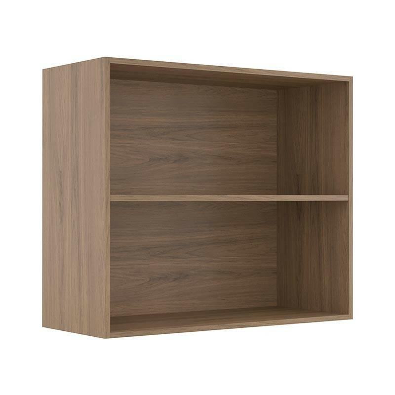 Módulo Aéreo Nicho 68x80x34cm Sem Porta 100% MDF Cozinha Modulada Robel Hanover