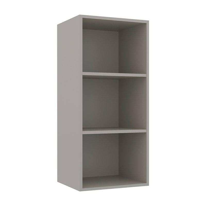 Módulo Aéreo Nicho 88x40x34cm Sem Porta 100% MDF Cozinha Modulada Robel Branco
