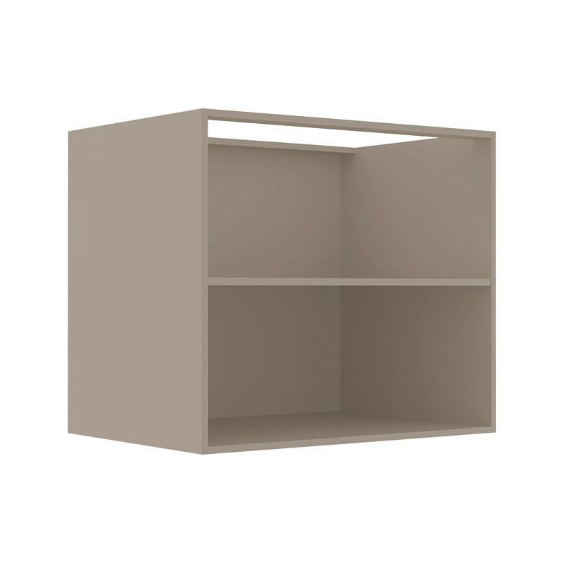 Módulo Balcão 80cm Sem Portas 100% MDF Cozinha Modulada Robel Fendi