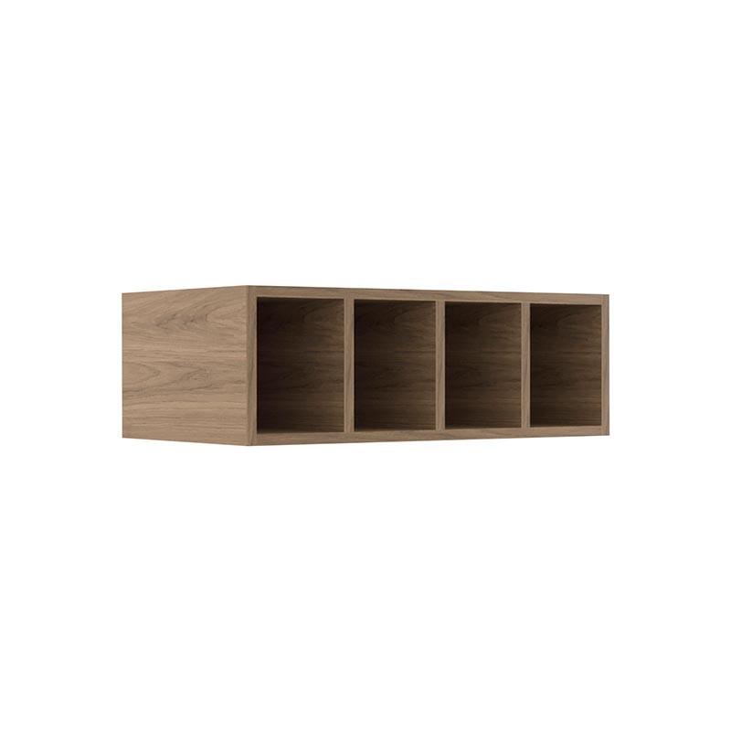 Módulo Nicho Adega Horizontal 60x20x34cm 100% MDF Cozinha Modulada Robel Hanover