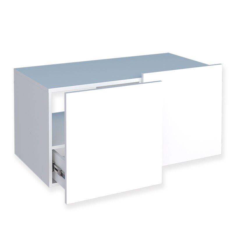 Módulo Suspenso Para Banheiro Bliss 80 Cozimax Branco