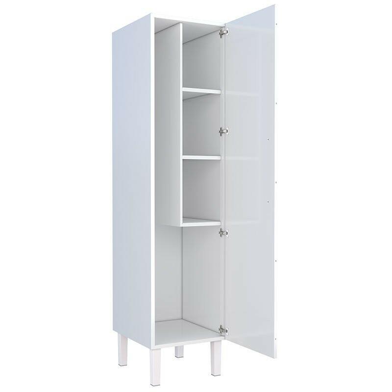 Armário de Aço para Lavanderia Multiuso Max Cozimax Branco