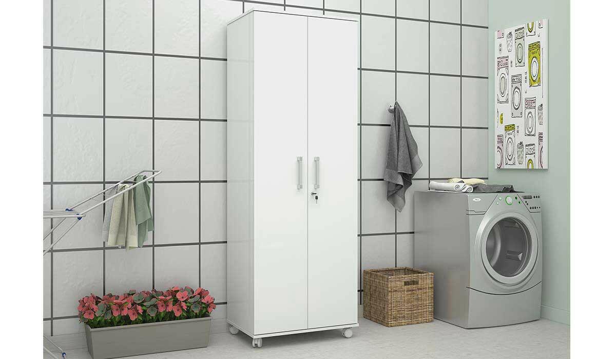 Multiuso Para Lavanderia Roma Mirarack Branco