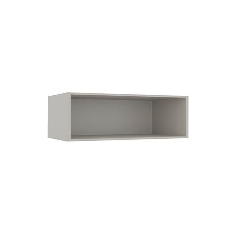 Módulo Nicho Horizontal 60x20x34cm 100% MDF Cozinha Modulada Robel Branco
