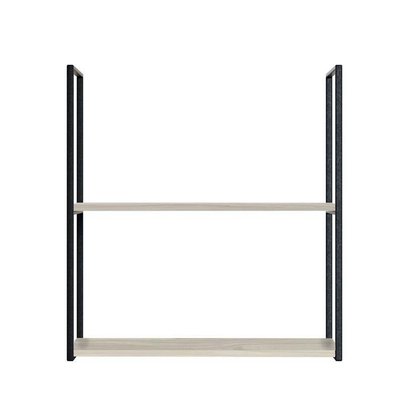 Módulo Nicho Metal 68x60x33cm 2 Prateleiras Cozinha Modulada Robel Aspen