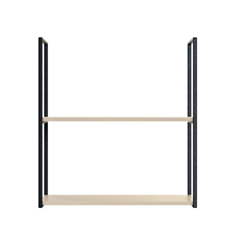 Módulo Nicho Metal 68x60x33cm 2 Prateleiras Cozinha Modulada Robel Fendi