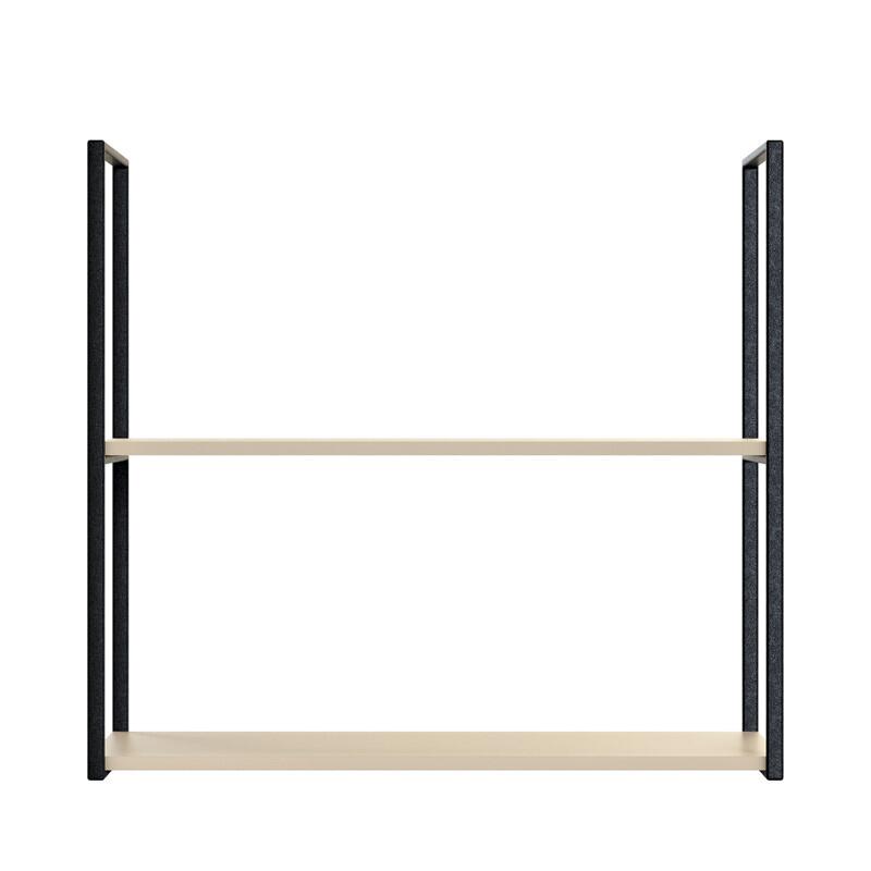 Módulo Nicho Metal 68x80x33cm 2 Prateleiras Cozinha Modulada Robel Fendi