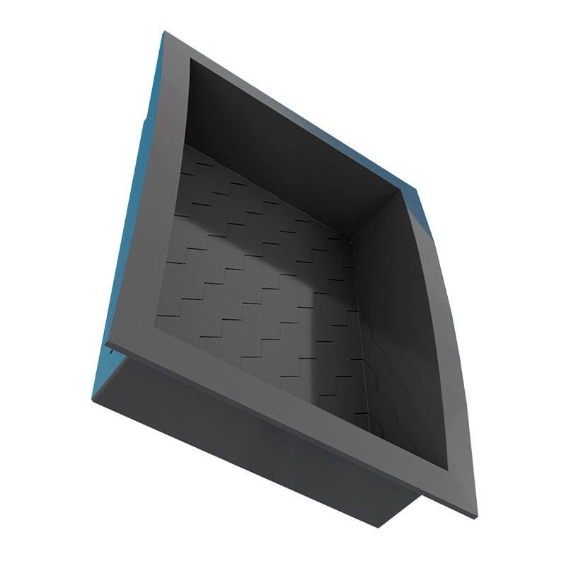 Nicho Para Banheiro 40x27x9.5 Termoplástico Cozimax Preto