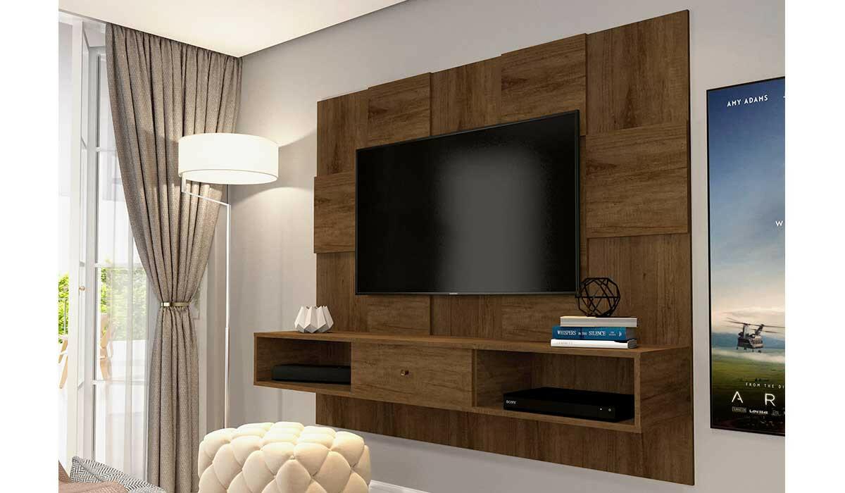 Painel Para TV 42 Polegadas 5025 JB Bechara Canela