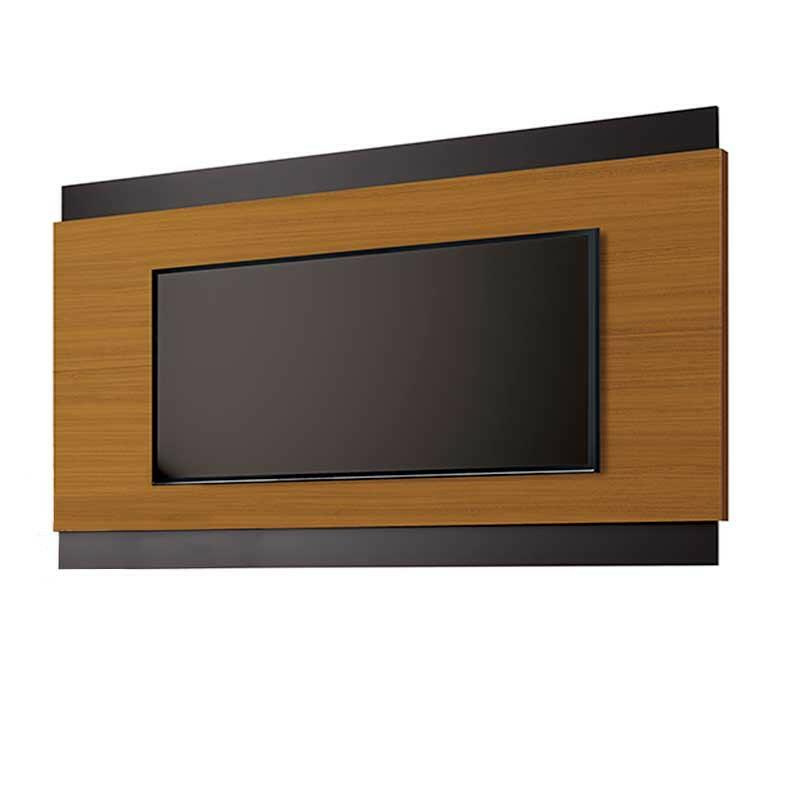 Painel Para TV 75 Polegadas Sala Quarto Legacy 200cm EDN Cedro/Preto