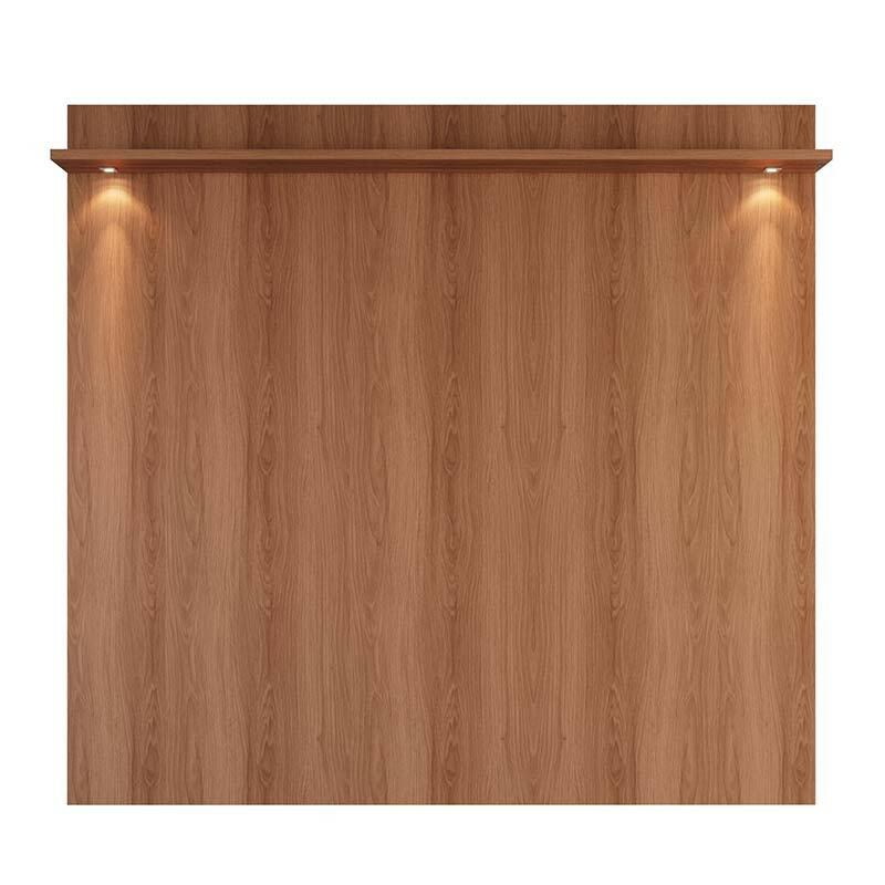 Painel Para TV 55 Polegadas 183x180cm River 1.83 Lukaliam Jequitiba