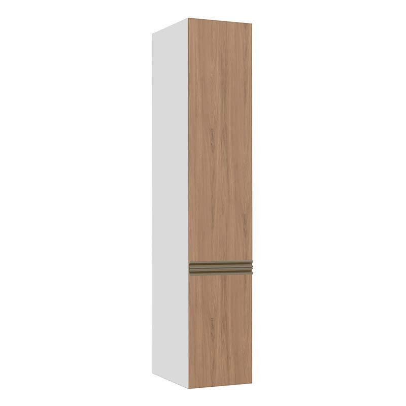 Módulo Paneleiro 40cm 2 Portas 208x40x56cm 100% MDF Cozinha Modulada Gold J Robel Branco/Hanover