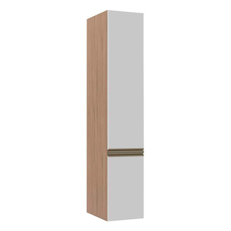 Módulo Paneleiro 40cm 2 Portas 208x40x56cm 100% MDF Cozinha Modulada Gold J Robel Hanover/Branco Matte
