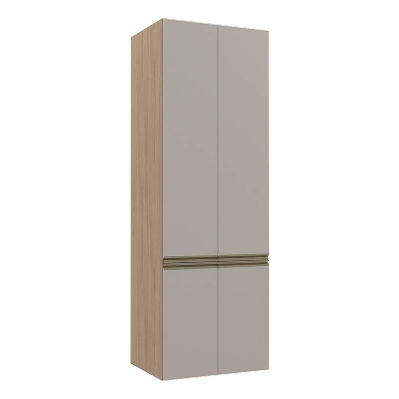 Módulo Paneleiro 70cm 4 Portas 100% MDF Cozinha Modulada Gold Robel Hanover/Fendi