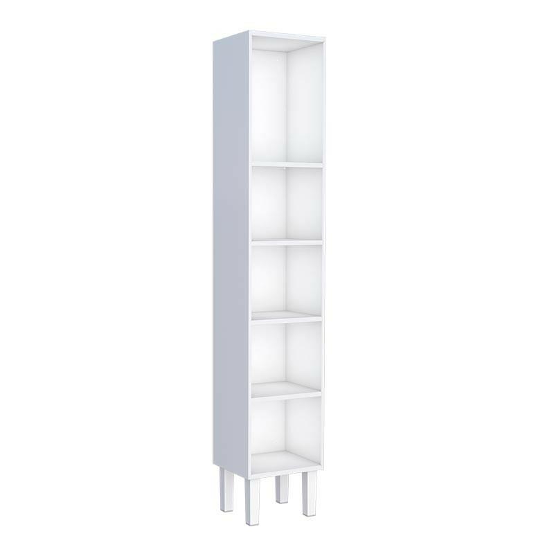 Paneleiro de Aço 38x208 cm 3 Portas para Cozinha Vênus Cozimax Branco