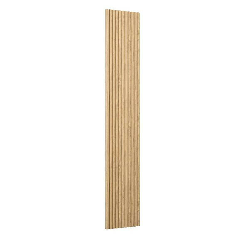 Placa Ripada de Fechamento 45cm x 250cm x 3.9cm 100% MDF Robel Hanover
