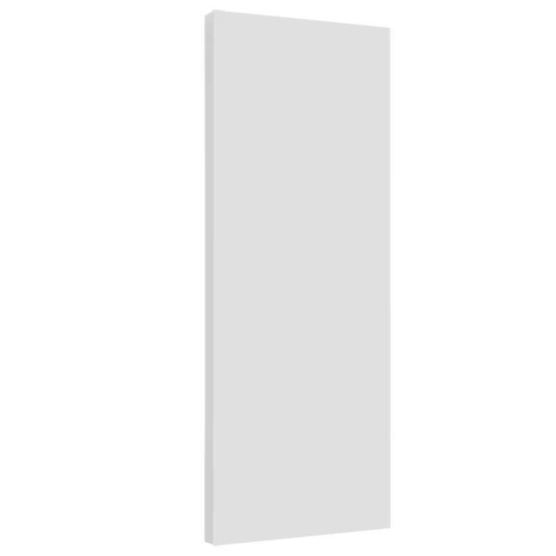 Placa de Fechamento 200cm x 56,7cm x 25mm 100% MDF Cozinha Modulada Robel Branco Matte