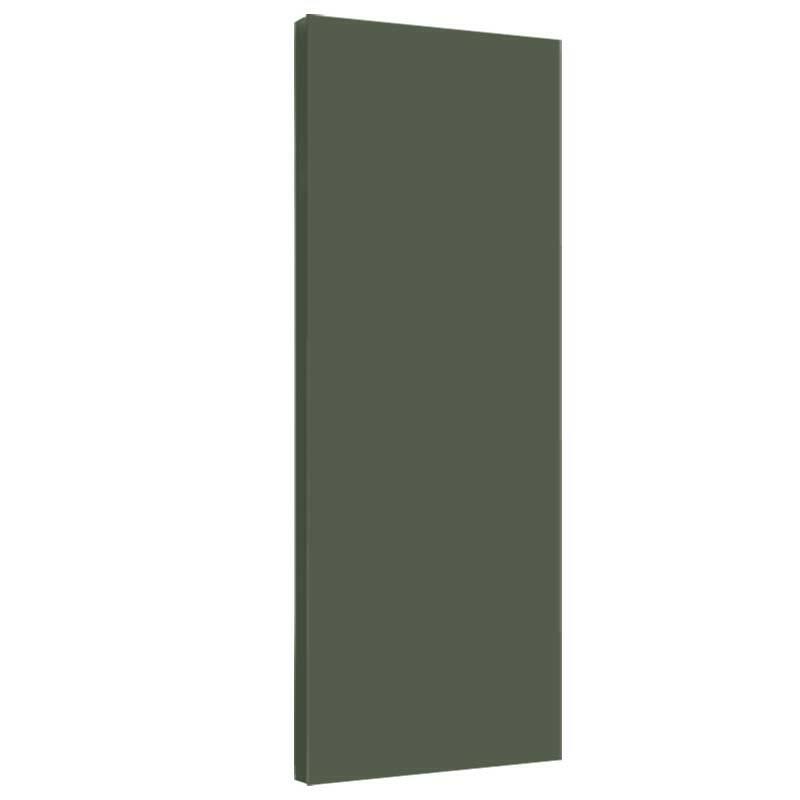 Placa de Fechamento 200cm x 56,7cm x 25mm 100% MDF Cozinha Modulada Robel Salvia Matte