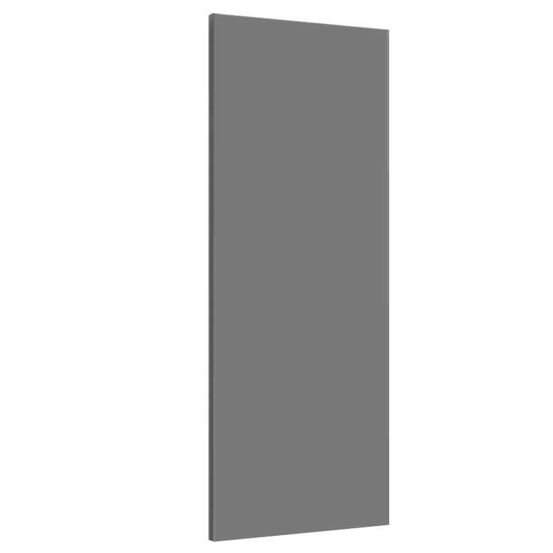 Placa de Fechamento 210cm x 56,7cm x 15mm 100% MDF Cozinha Modulada Robel Cinza Matte