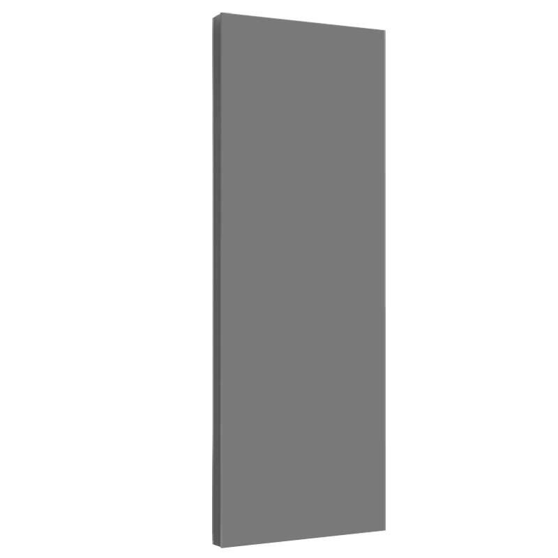 Placa de Fechamento 210cm x 56,7cm x 25mm 100% MDF Cozinha Modulada Robel Cinza Matte