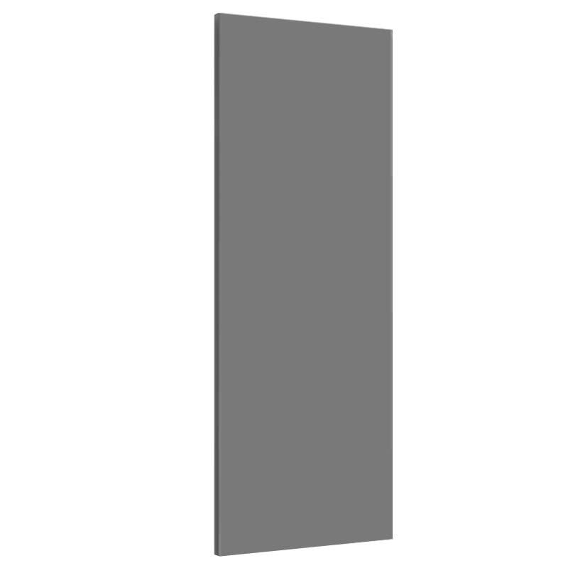 Placa de Fechamento 220cm x 56,7cm x 15mm 100% MDF Cozinha Modulada Robel Cinza Matte