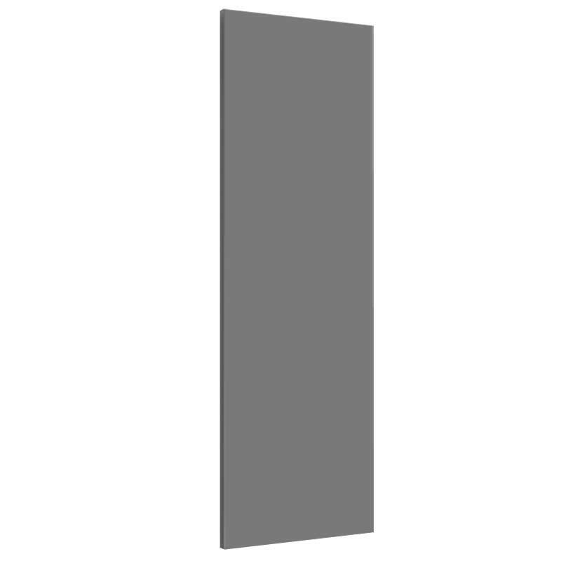 Placa de Fechamento 250cm x 56,7cm x 15mm 100% MDF Cozinha Modulada Robel Cinza Matte