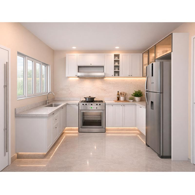 Projeto Cozinha Maria Fernanda U Provence Robel Branca