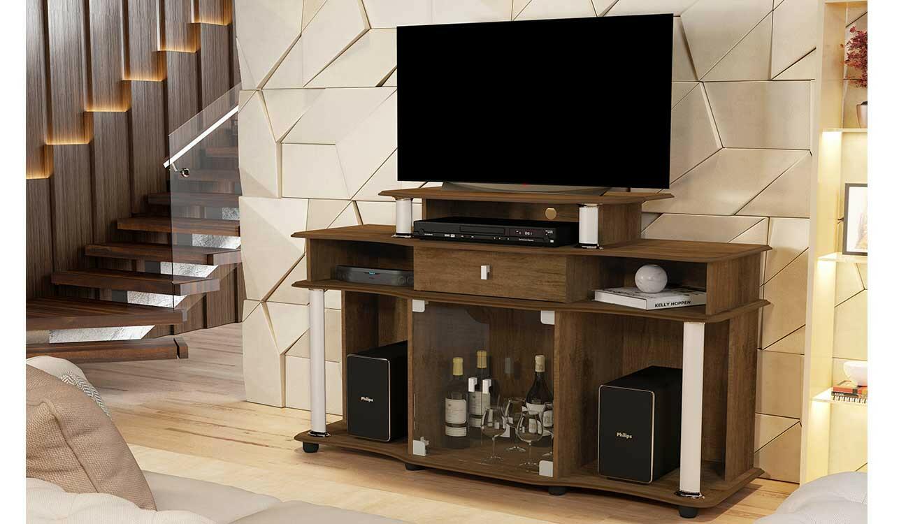 Rack Para TV 32 Polegadas 2022 JB Bechara Canela