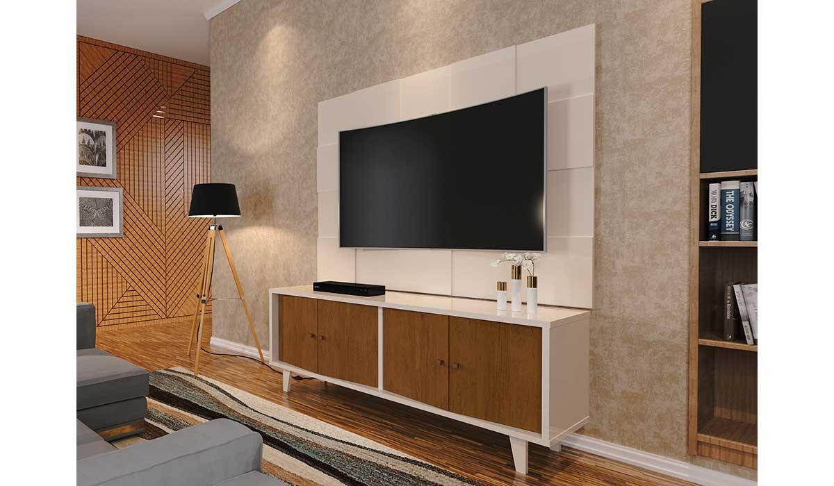 Painel Para TV 55 Polegadas 5095 JB Bechara Pérola