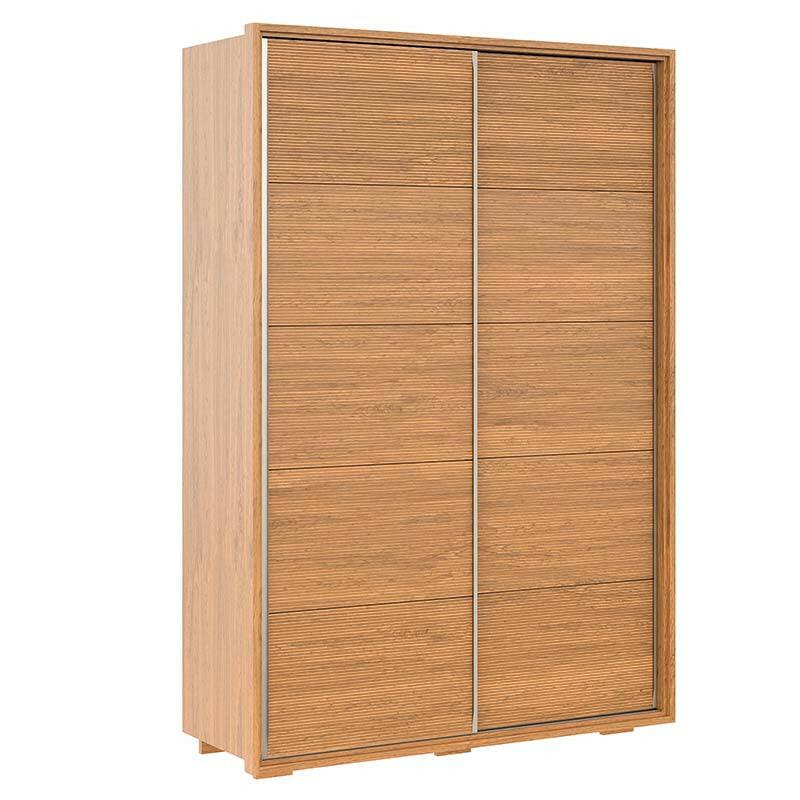 Roupeiro 160cm 100% MDF 2 Portas Correr Concept Robel Freijo