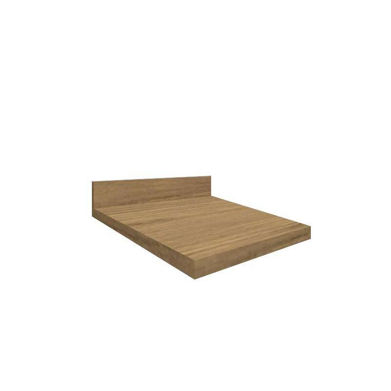Módulo Tampo Para Balcão 30cm x 56cm x 25mm 100% MDF Cozinha Modulada Robel Hanover