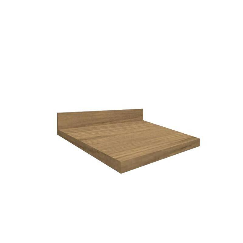 Módulo Tampo Para Balcão 35cm x 56cm x 25mm 100% MDF Cozinha Modulada Robel Hanover