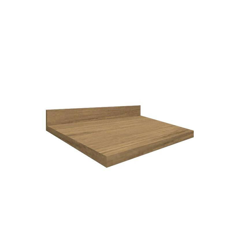 Módulo Tampo Para Balcão 40cm x 56cm x 25mm 100% MDF Cozinha Modulada Robel Hanover