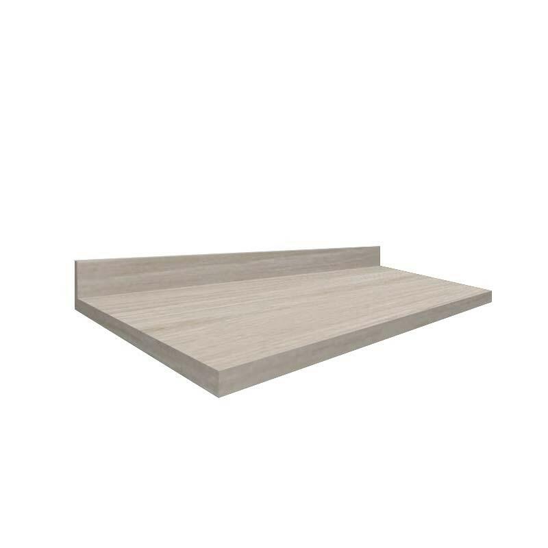 Módulo Tampo Para Balcão 80cm x 56cm x 25mm 100% MDF Cozinha Modulada Robel Aspen
