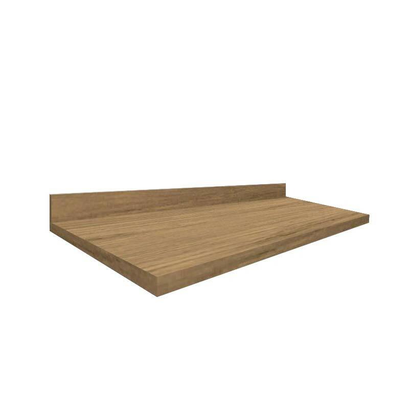 Módulo Tampo Para Balcão 90cm x 56cm x 25mm 100% MDF Cozinha Modulada Robel Hanover