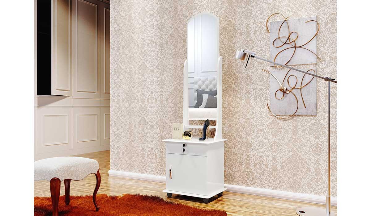 Toucador com Espelho e Gaveta 7000 JB Bechara Branco