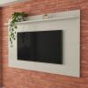 Painel  Para TV 160cm Quarto Sala Para TV 60 Sirius 1.6 Patrimar Off White