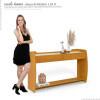 Aparador Sala Estar Sublime Gelius Naturale/Off White