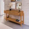 Aparador 130cm 2 Gavetas Sala Lizz Casa D Cedro
